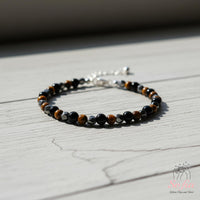 Triple Protection Bracelet | Layering Gemstone Jewelry