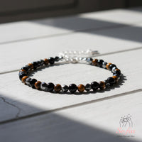 Triple Protection Bracelet | Layering Gemstone Jewelry