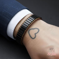 Obsidian & Onyx Bracelet | Summer Styling Accessories