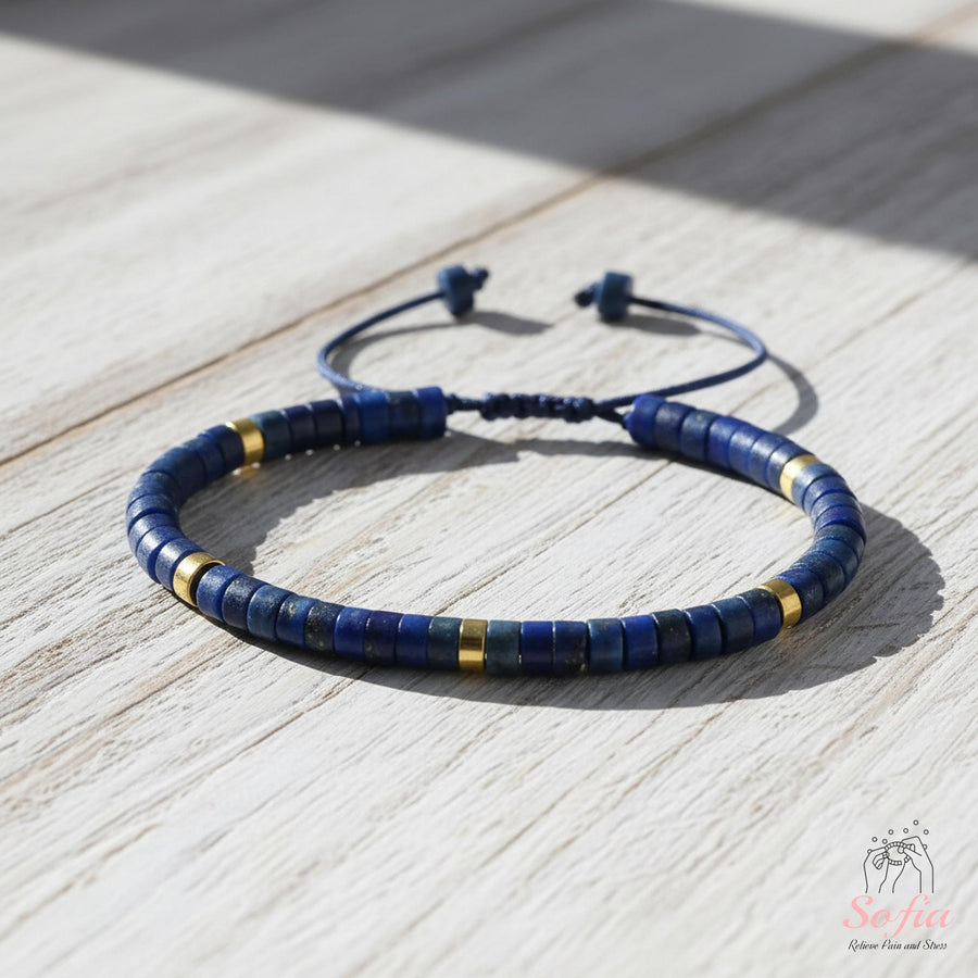 Lapis lazuli Bracelet | Dainty Jewelry â€?Gift for Her & Gift for Him - photo 1