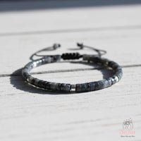 Labradorit Armband | Layering Edelstein Heishi Perlenarmbänder