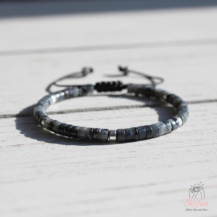Labradorite Bracelet | Dainty Jewelry â€?Gift for Her & Gift for Him - photo 1