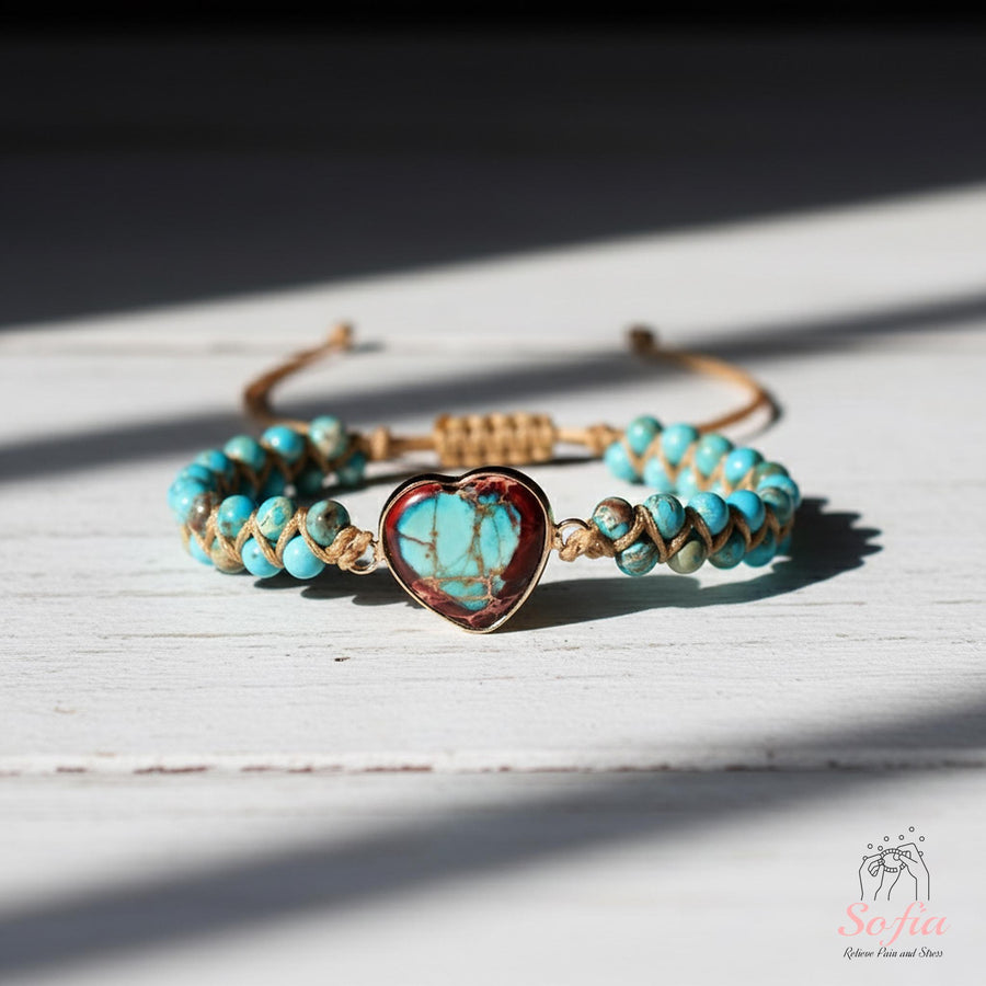 Turquoise Bracelet | Healing Jewelry â€?Gift for Her & Gift for Him - photo 1