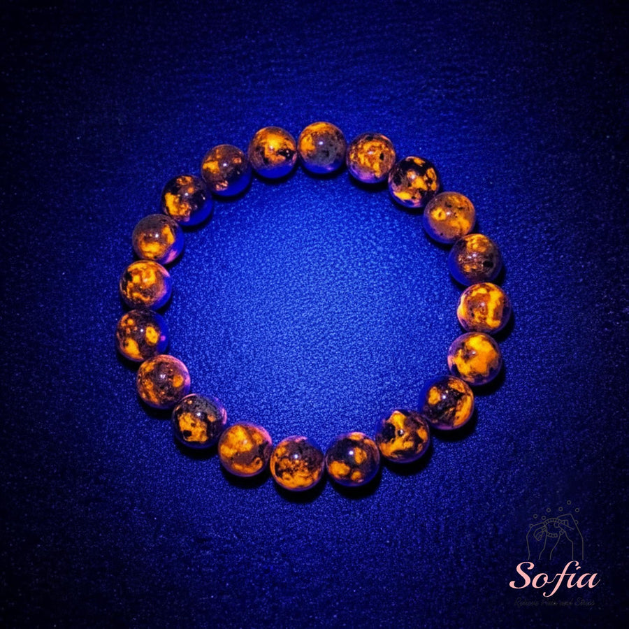 Sodalite Bracelet | UV Reactive Color-Changing Jewelry - photo 2