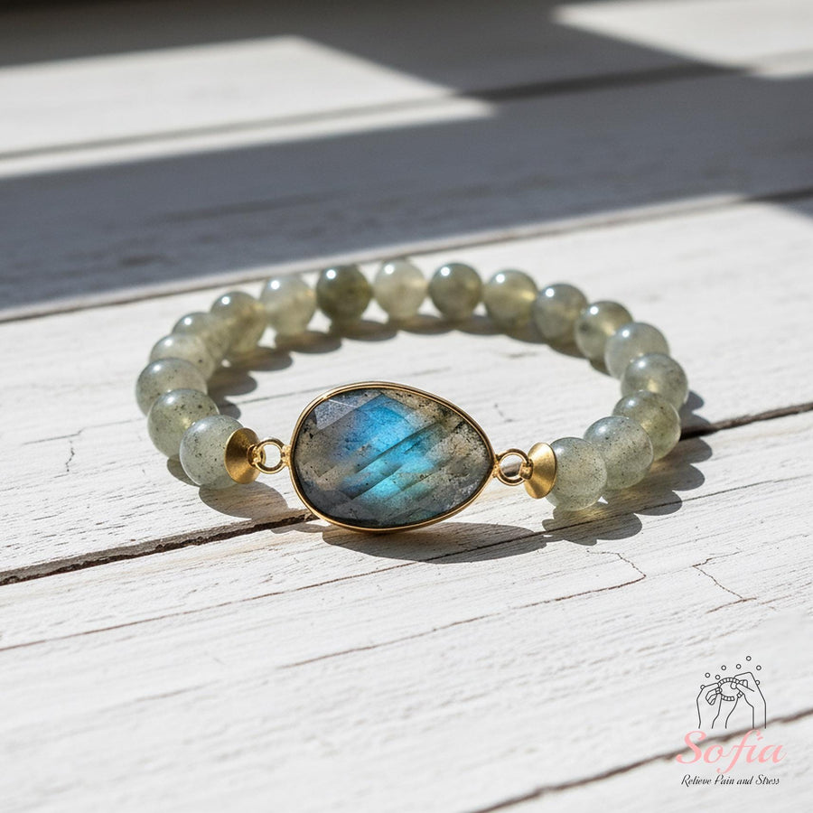 Labradorite Bracelet | Stackable Jewelry - photo 1