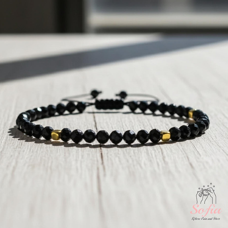 Obsidian Bracelet | Healing Jewelry â€?Gift for Her & Gift for Him - photo 1