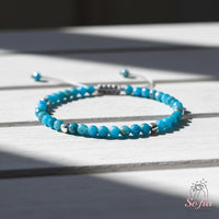 Apatite Bracelet | Delicate Layering Gemstone Jewelry