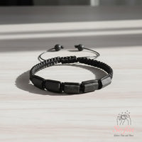 Black Tourmaline Bracelet | Layering Gemstone Jewelry