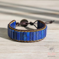 Lapis Lazuli Beaded Bracelet | Crystal Jewelry