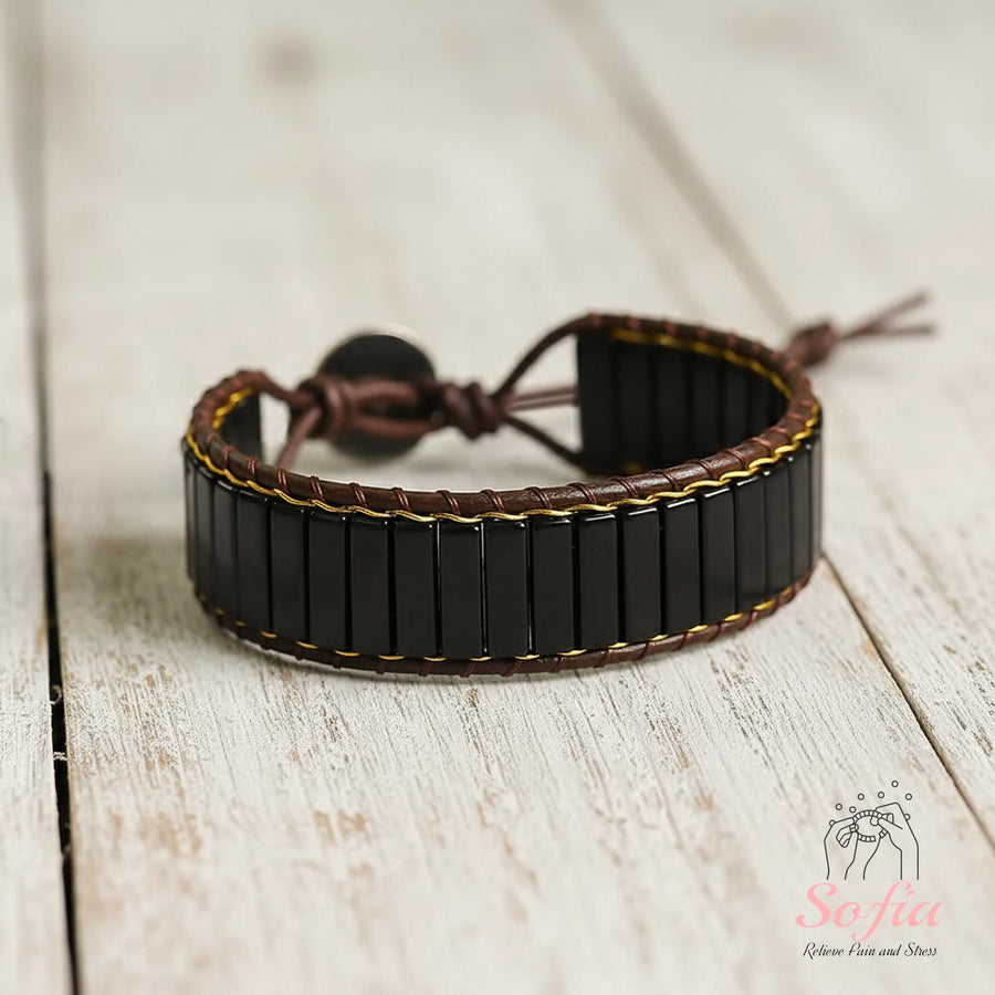 Obsidian Bracelet | Protection Jewelry - photo 1