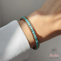 Turquoise Wrap Bracelet | Boho Layering Gemstone Jewelry