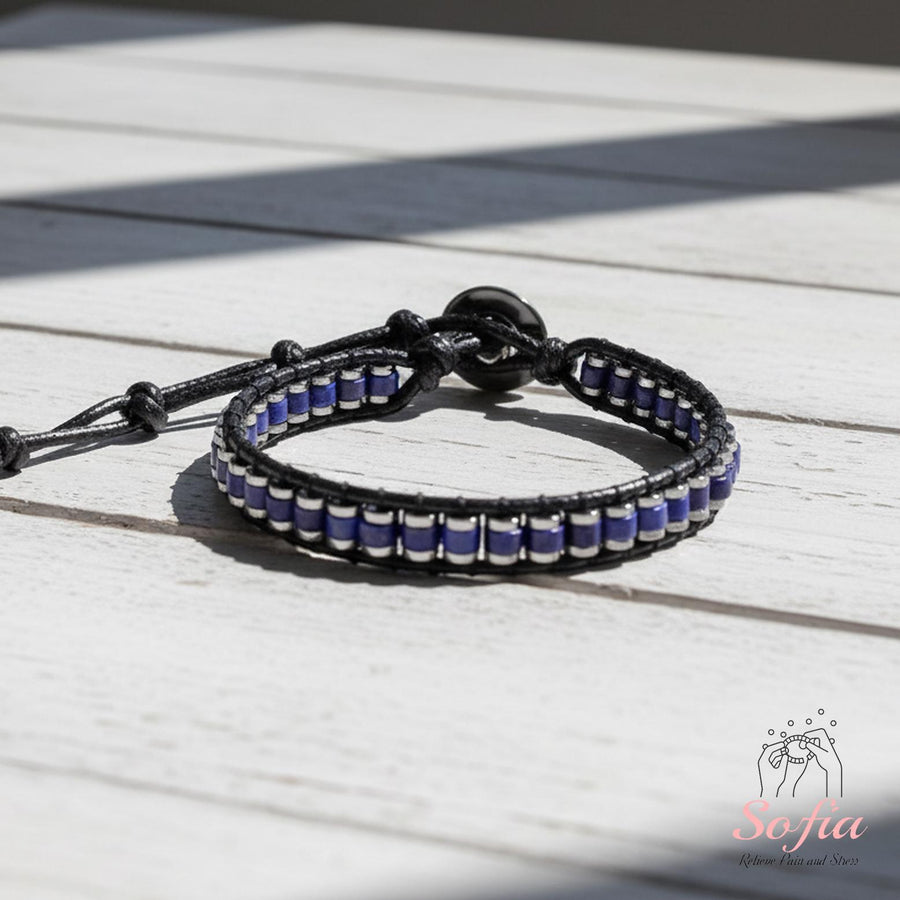 Lapis lazuli Bracelet | Protection Jewelry â€?Gift for Her & Gift for Him - photo 1