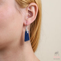 Lapis Lazuli Earrings | Boho Drop Earring | Crystal Jewelry