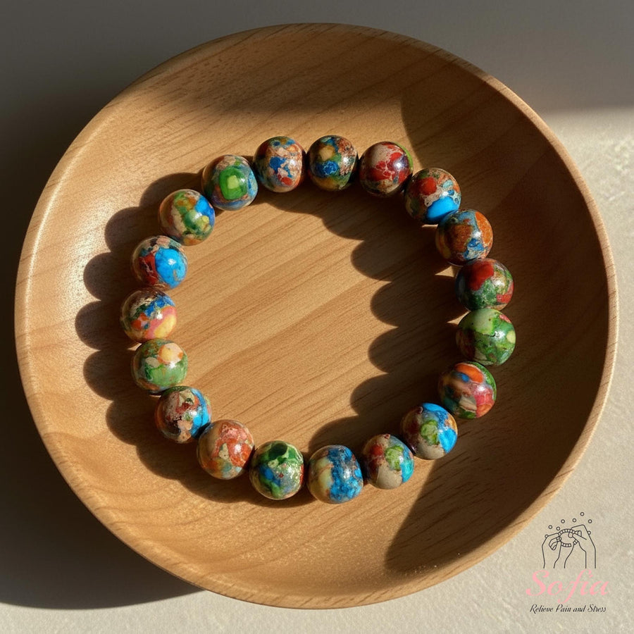 Jasper Bracelet | Healing Crystal Jewelry â€?Mother's Day Gift - photo 1
