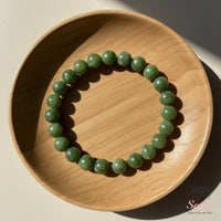 Jade Beaded Bracelet | Beaded Crystal Jewelry