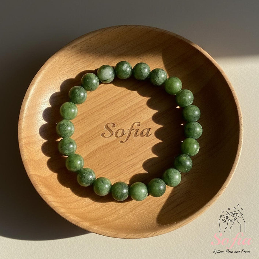 Nephrite Bracelet | Healing Jewelry - photo 1