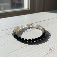 Moon Phrase Bracelet | Moonstone Crystal Jewelry