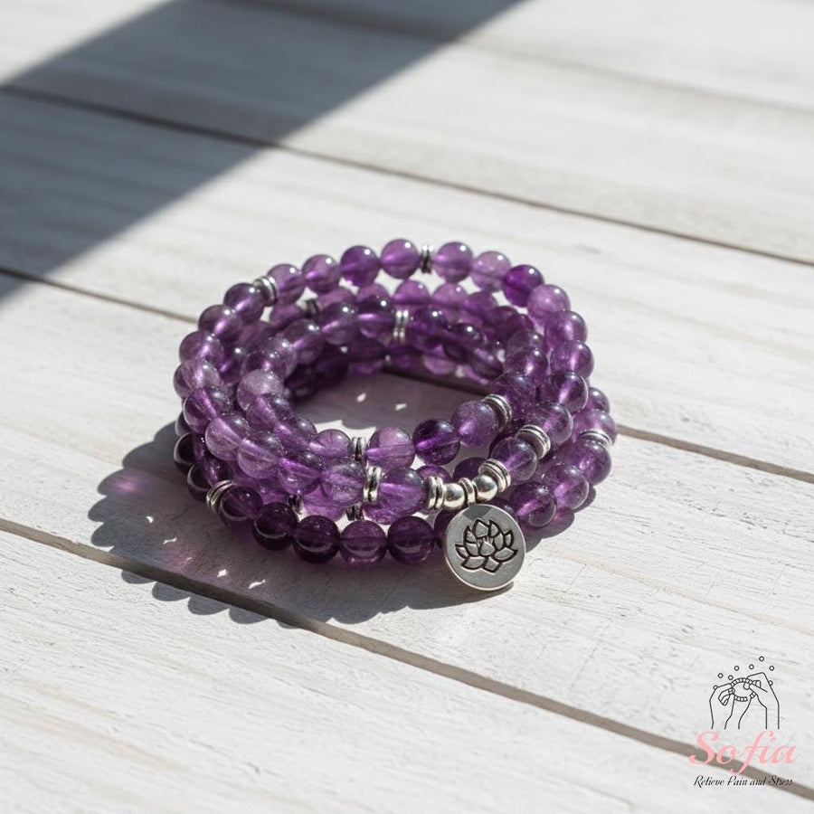 Amethyst Necklace | Meditation Jewelry - photo 1