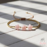 Opal Star Gold Bracelet | Delicate Layering Gemstone Jewelry