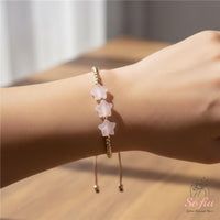 Opal Star Gold Bracelet | Delicate Layering Gemstone Jewelry