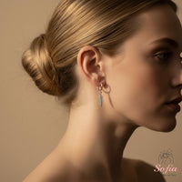 Dainty Silver Feather Stud Earrings | Minimalist Jewelry