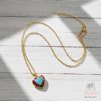 Red Jasper Heart Bracelet | Layering Gemstone Jewelry