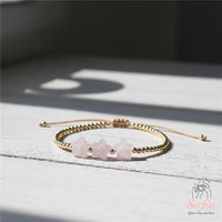 Opal Star Gold Bracelet | Delicate Layering Gemstone Jewelry