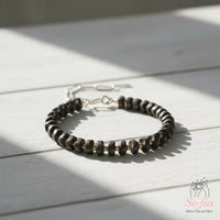 Hematite Bracelet | Delicate Layering Gemstone Jewelry