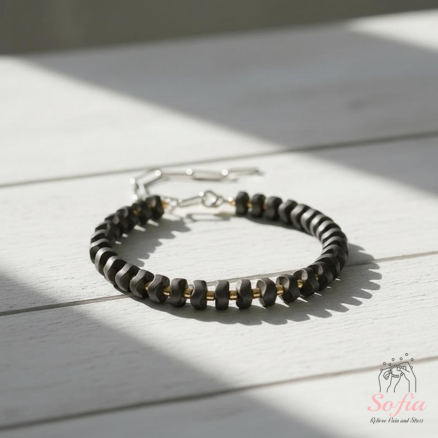 Hematite Bracelet | Natural Stone Jewelry - photo 1