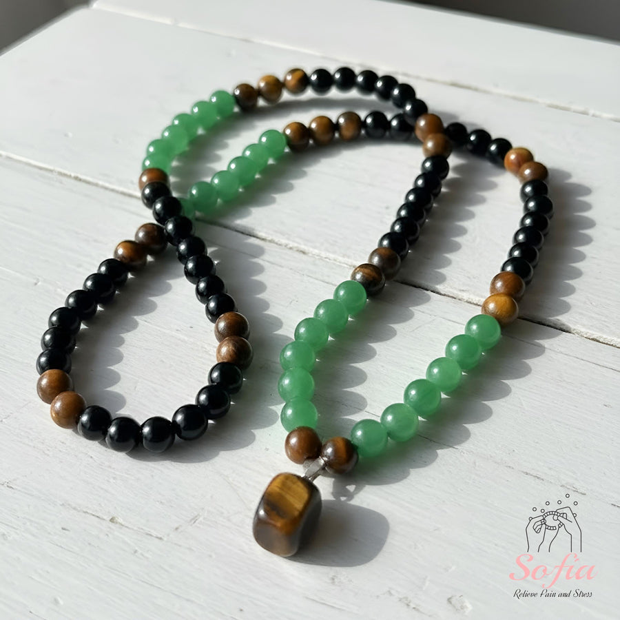 Aventurine Necklace | Protection Jewelry - photo 1