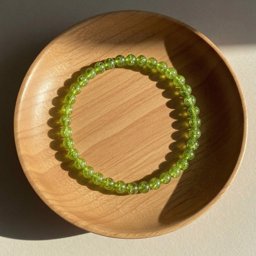 Peridot Bracelet | Stackable Jewelry - photo 1