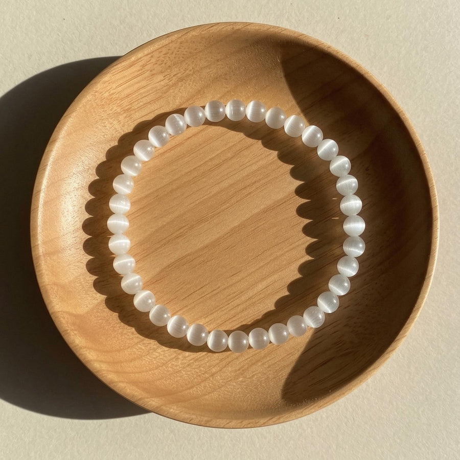 Selenite Bracelet | Stackable Jewelry - photo 1
