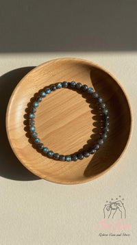 4MM Labradorite Bracelet | Dainty Beaded Crystal Jewelry