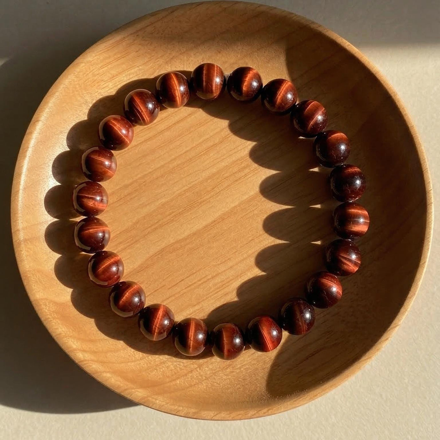 Red Tigers Eye Bracelet | Crystal Jewelry