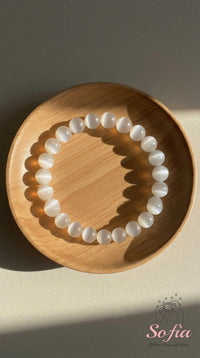 Selenite Bracelet | Crystal Jewelry