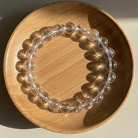 Clear Quartz Stretch Bracelet | Beaded Crystal Jewelry