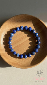 Lapis Lazuli Stretch Bracelet | Crystal Jewelry