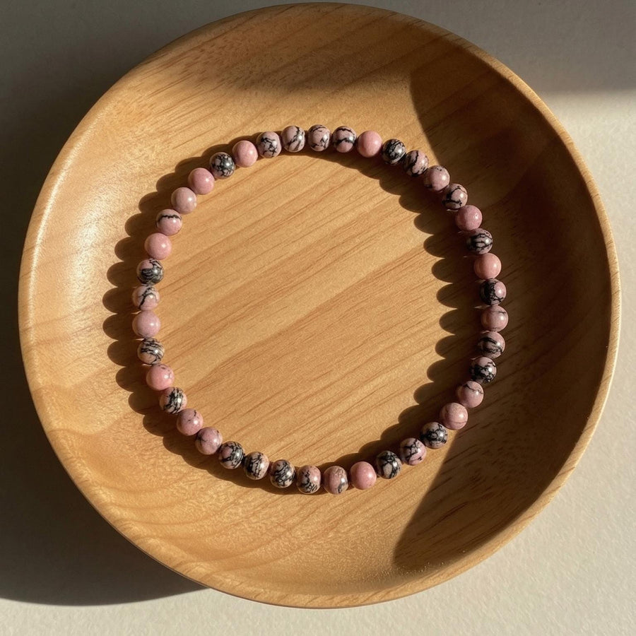 Rhodonite Bracelet | Stackable Jewelry - photo 1