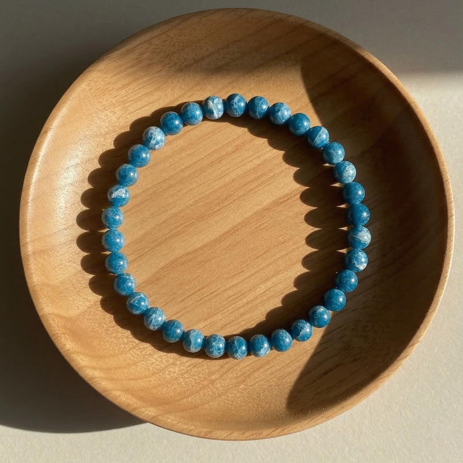 Apatite Bracelet | Stackable Jewelry - photo 1