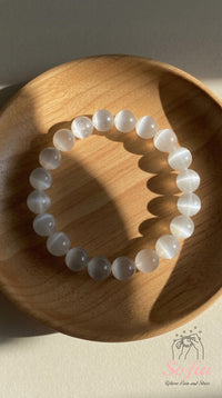 Selenite Bracelet | Crystal Jewelry