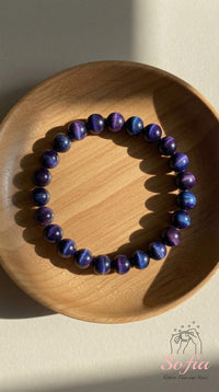 Galaxy Tigers Eye Bracelet | Crystal Jewelry