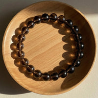 Smoky Quartz Stretch Bracelet | Crystal Jewelry