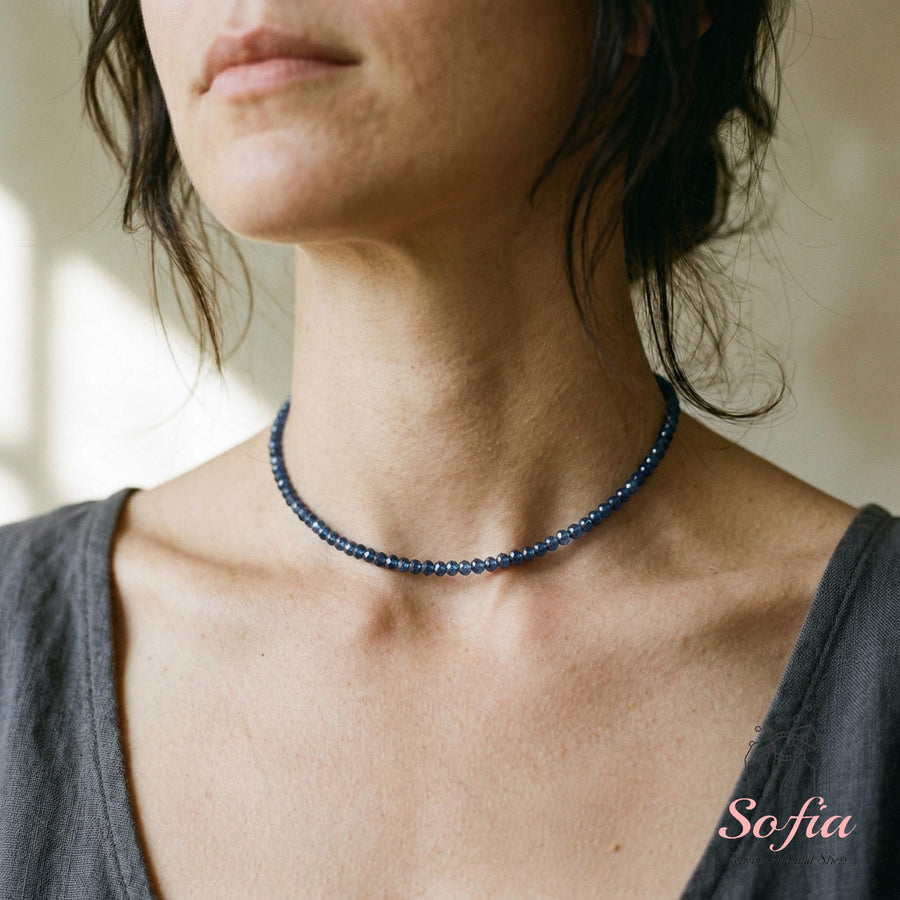 Sapphire Choker | Dainty Jewelry - photo 1