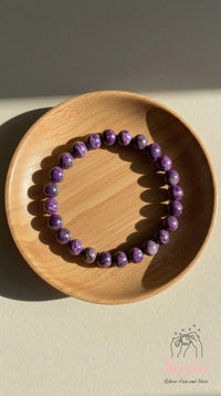 Purple Jasper Bracelet | Beaded Crystal Jewelry