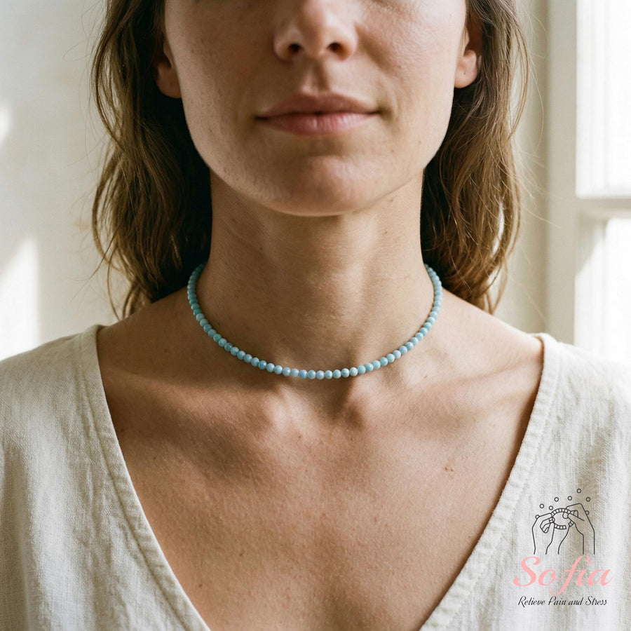Larimar Choker | Stackable Jewelry - photo 1