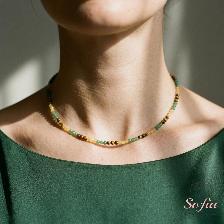 Aventurine Choker | Stackable Jewelry - photo 1