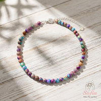 Sea Sediment Jasper Choker | Summer Styling Accessories