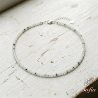 Rainbow Moonstone Necklace | Crystal Jewelry
