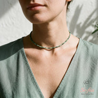 African Turquoise Necklace | Crystal Jewelry