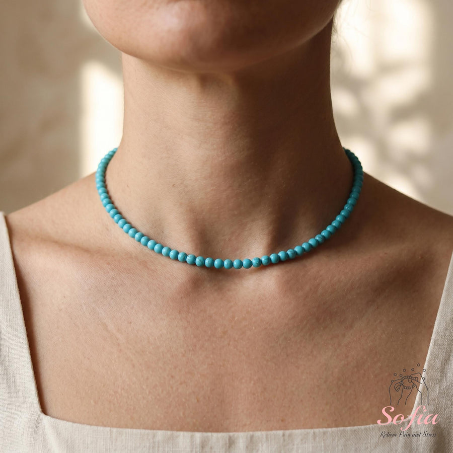 Turquoise Choker | Stackable Jewelry - photo 1